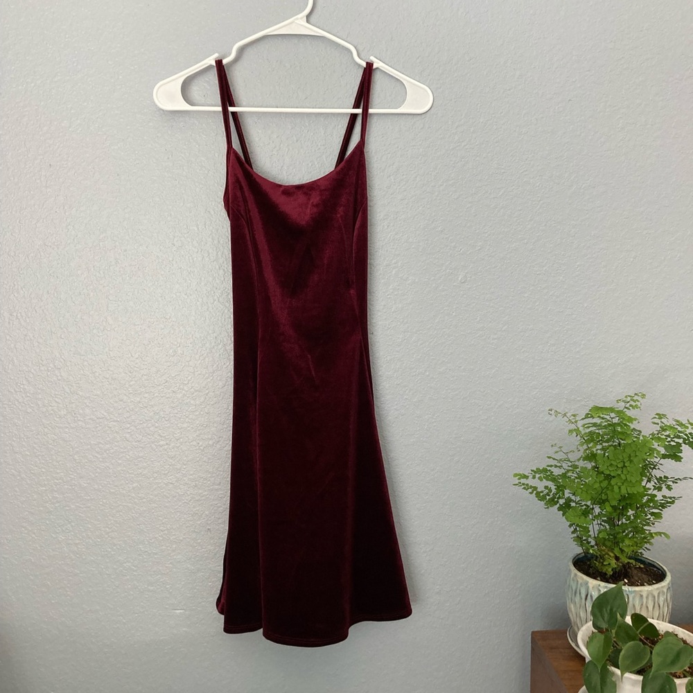 Velvet Mini Dress
